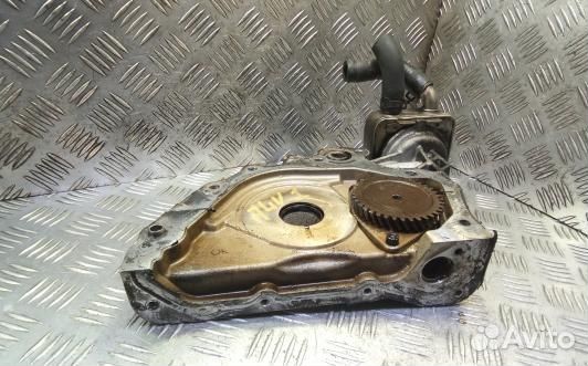 Крышка коленвала передняя дизельная hyundai santa FE 2 (7LV01AV01)