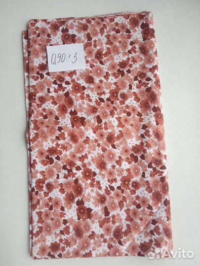 Ткани СССР ситец плотный