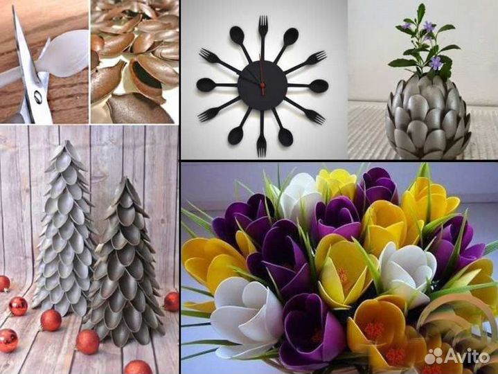 Одноразовые вилки и ложки