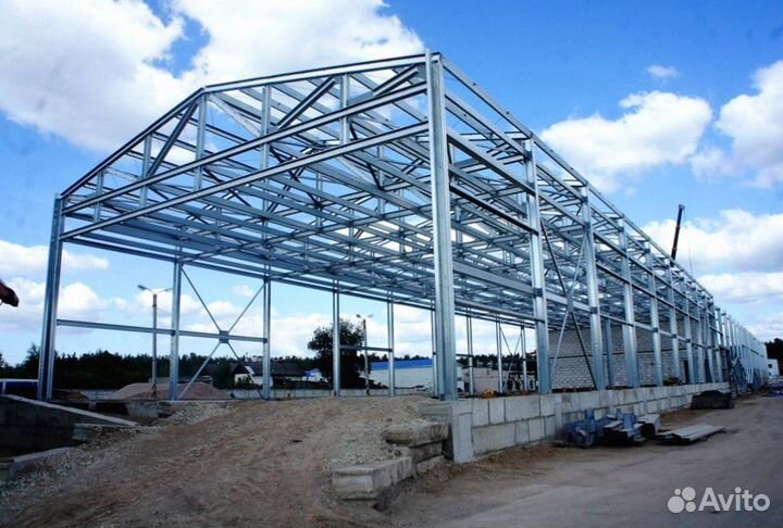Быстровозводимые ангары от производителя