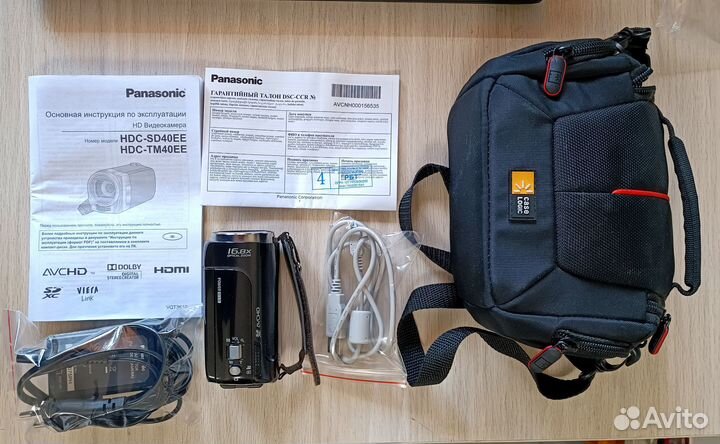 Видеокамера panasonic HDC-SD 40