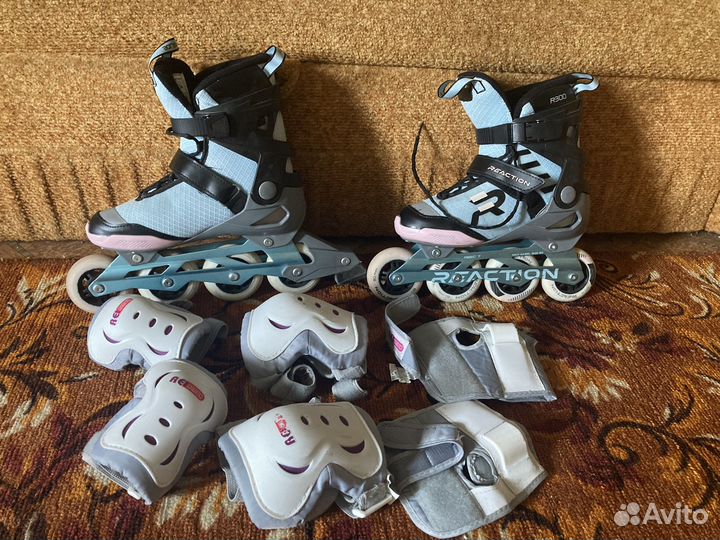 Ролики и защита 38р