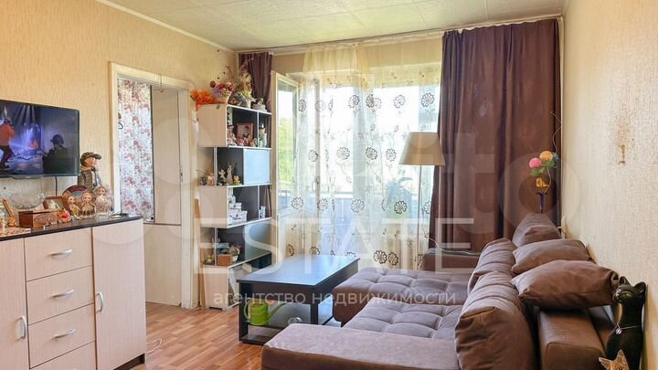 3-к. квартира, 46,6 м², 5/5 эт.