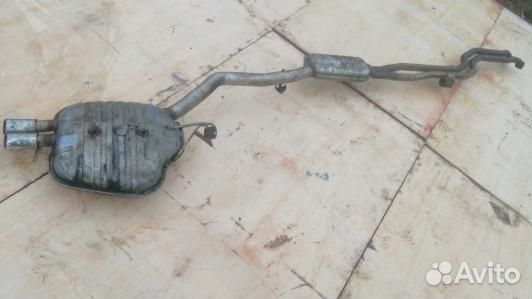 Глушитель BMW 5 E60/E61 (81Y10KM01)