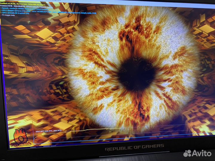 Мощный игровой ноутбук asus rog strix GL753VD