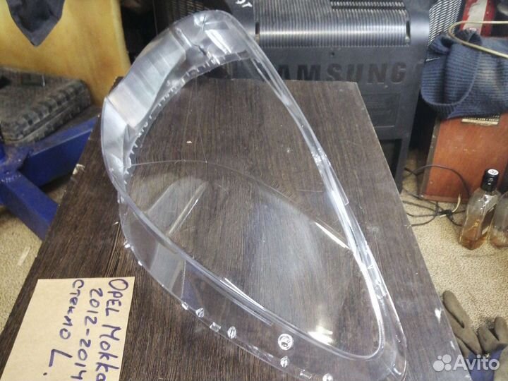 Опель мокка стекло фары левой