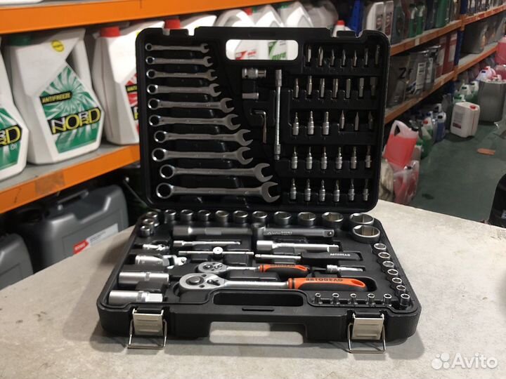 Набор инструмента 88пр. 1/2DR 1/4DR автодело