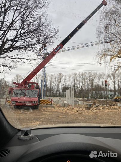 Аренда и услуги автокрана, 40 т, 28 м, с гуськом 15 м