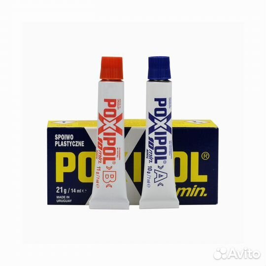 Клей холодная сварка Poxipol серый 14 мл