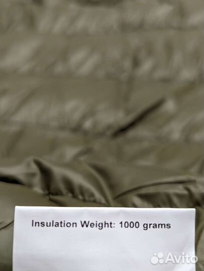 Спальник пуховый олива