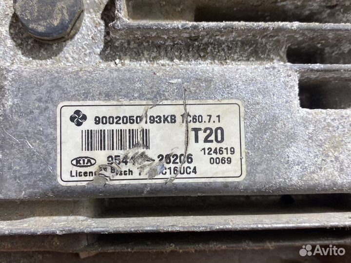 Kia cerato 2 2010 год 1.6 эбу АКПП