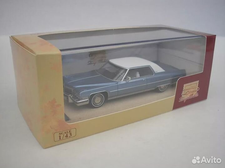 Cadillac coupe Deville 1973 1:43 от GLM(Stamp mod)