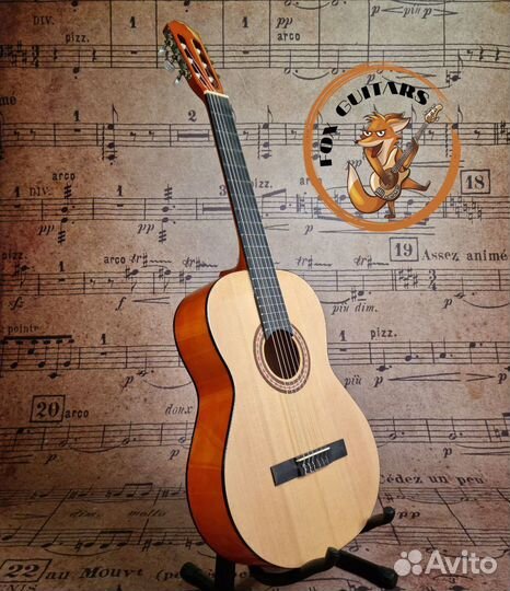 Классическая гитара из Ели Caraya C957 + чехол