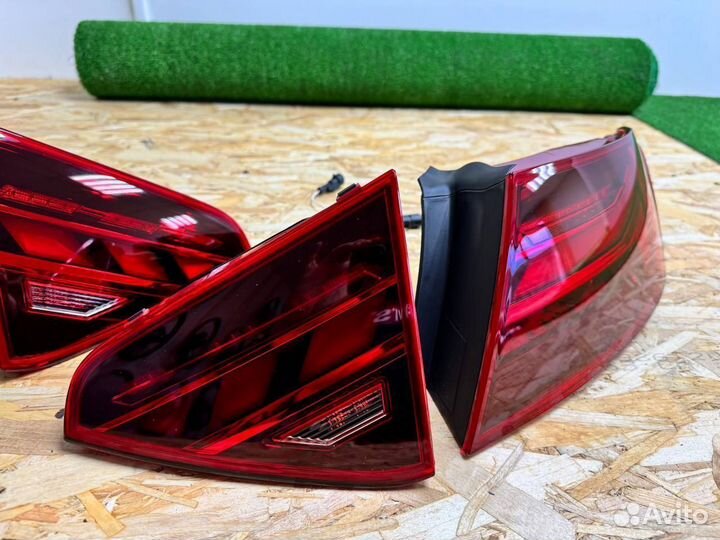 Фонари LED Audi A5 B8 в стиле B9 RS