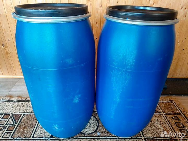 Бочка пластиковая 170л, 30 л, 220л
