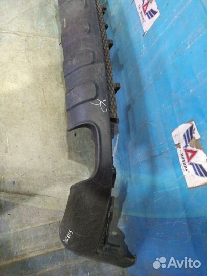 Накладка бампера Ssangyong Actyon 2 NEW 2012