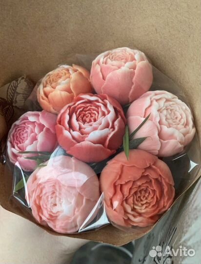 Букет из мыла