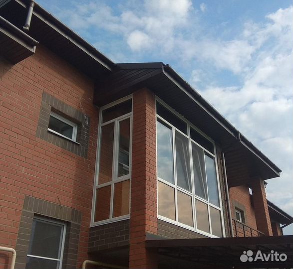 Современный пвх балкон под ключ