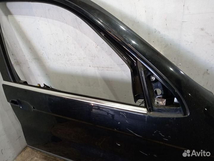 Дверь бмв х5 е53 темно синяя, без ручки