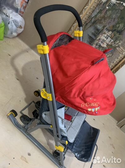 Санки коляска ника 7