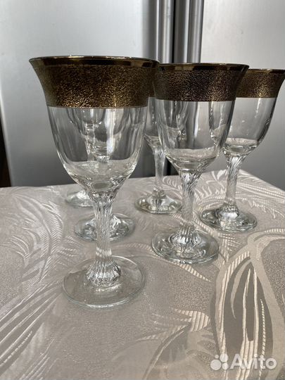 Фужеры 6 шт Гусь-Хрустальный стекольный завод