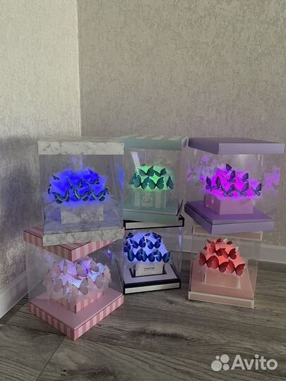 Букеты светящиеся на 8 марта