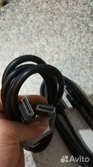 Кабель DP-DP (DisplayPort) 1.8m, 4K, 144Hz