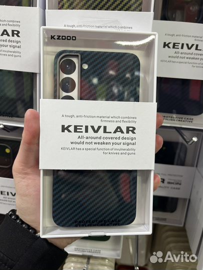 Чехол Kevlar Samsung S23 Ultra/ S23/ S23 Plus
