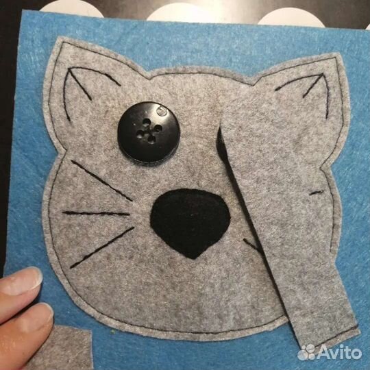 Детские книги из фетра