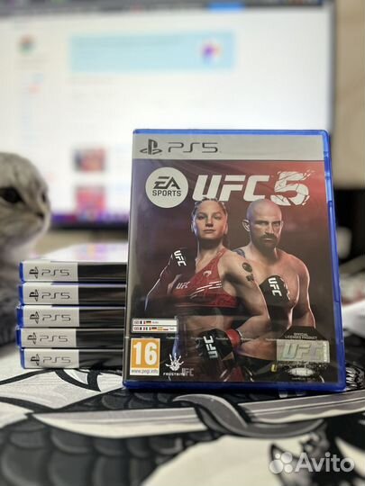 UFC 5 PS5 диск,в наличии(новые)