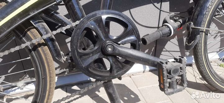 Велосипед складной бу много скоростной