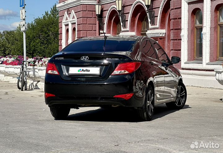 Hyundai Solaris 1.6 AT, 2015, 121 423 км
