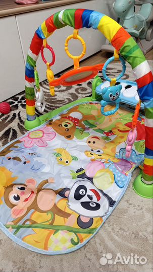 Развивающий коврик музыкальный