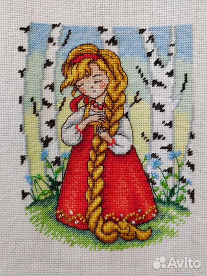Красна девица М-182/Жар-птица/Набор для вышивания