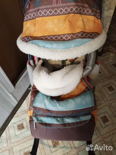 Коляска санки