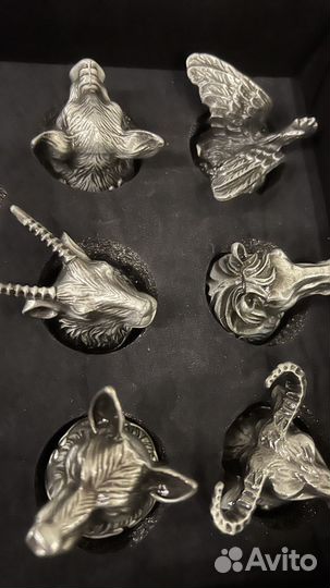 Набор рюмок перевертышей с кувшином