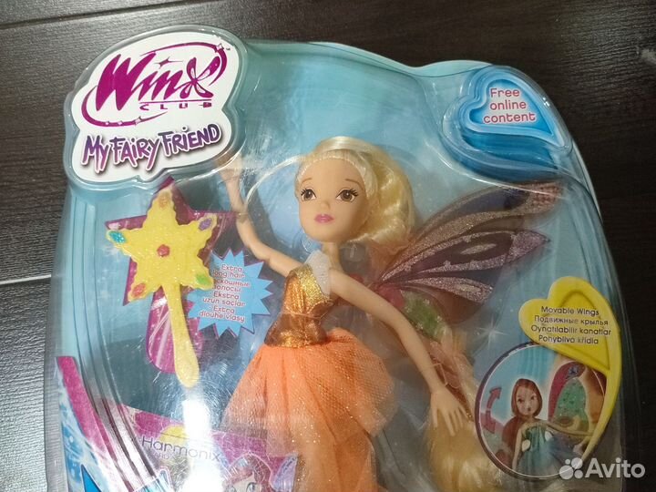 Куклы Винкс Winx нрфб Гармоникс Стелла