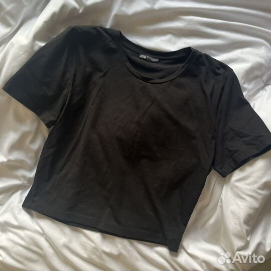 Кроп топ zara