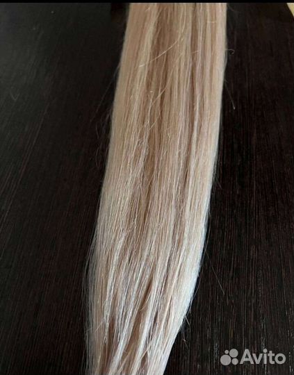 Хвост-шиньон из натуральных волос