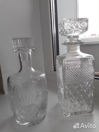 Графины хрустальные