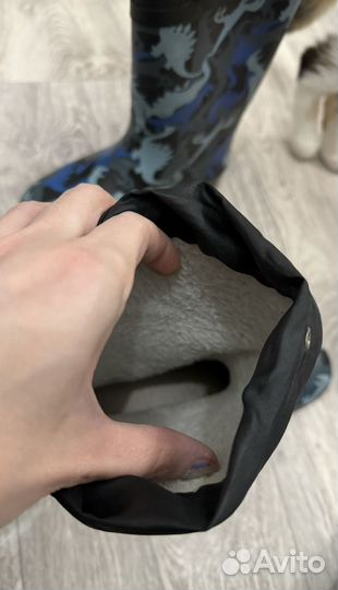 Резиновые сапоги обувь пакетом 33 размер