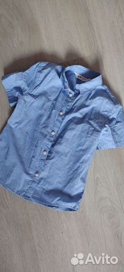 Рубашка на мальчика 116-122