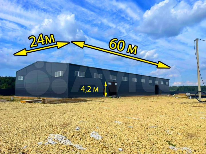 Склад/производство 1440 - 6000 кв м