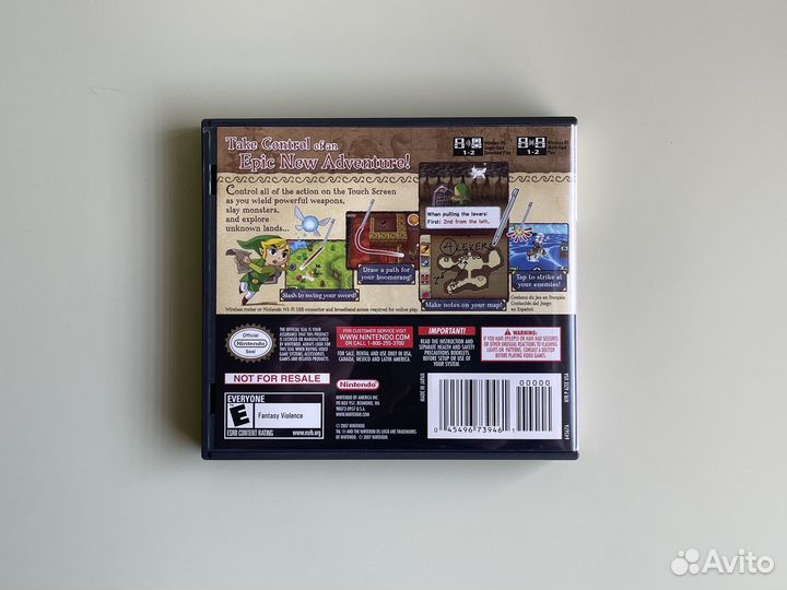 Zelda: Phantom Hourglass Nintendo DS