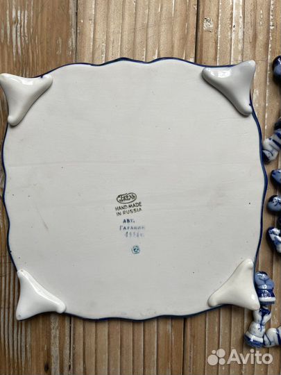 Шахматы СССР гжель Гаранин