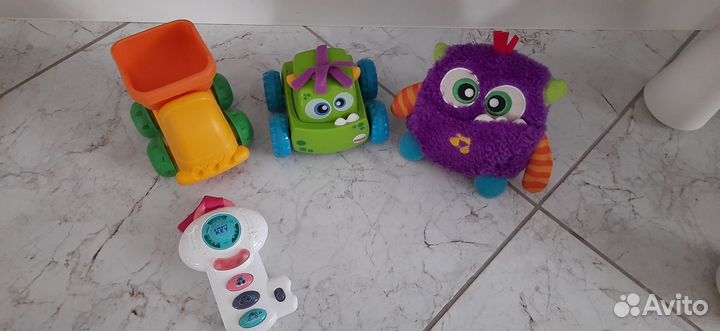 Развивающие игрушки fisher price и др