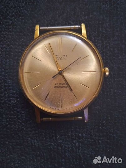 Часы позолоченные СССР 