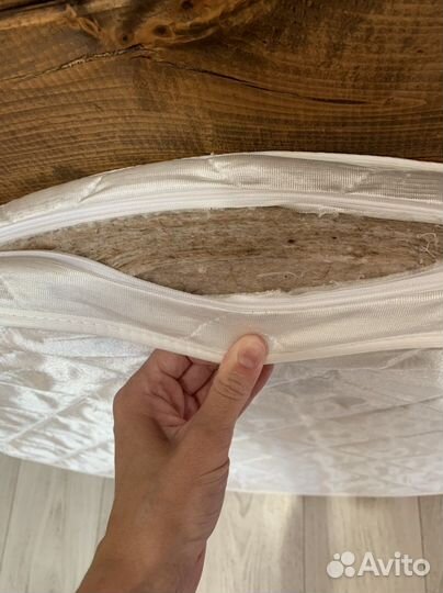 Матрас круглый в детскую кроватку новый