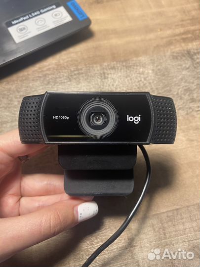 Веб-камера Logitech C922 Pro Stream, черный