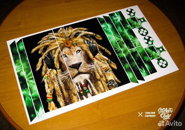 PS4 наклейки